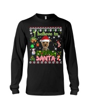 Yorkshire Terrier-DN2343-Believe In Santa Long Sleeve Tee tile