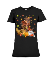 Eurasier-DN2007-Autumn Dog-V4 Premium Fit Ladies Tee tile