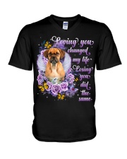 Puggle 2-CS3490-Loving You-V2 V-Neck T-Shirt tile