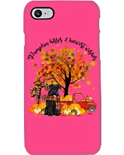 Schnauzer-CS3394-Pumpkin Kisses Phone Case tile