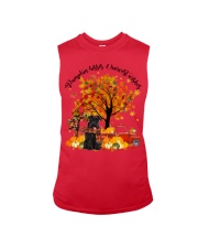 Schnauzer-CS3394-Pumpkin Kisses Sleeveless Tee tile