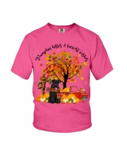 Schnauzer-CS3394-Pumpkin Kisses Youth T-Shirt tile