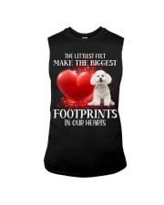 Bichon Frise-DN2037-Footprints-V2 Sleeveless Tee tile