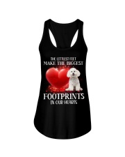 Bichon Frise-DN2037-Footprints-V2 Ladies Flowy Tank tile