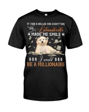 Labradoodle-CS3957-Made Me Smile-V2 Classic T-Shirt front