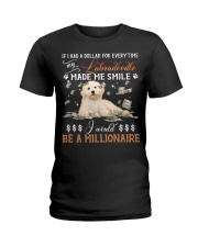 Labradoodle-CS3957-Made Me Smile-V2 Ladies T-Shirt tile