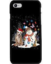 American Staffordshire Terrier-DN2332-Christmas Dog-V10 Phone Case tile