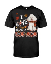Poodle 2-CS3449-A Dog Mom-V3 Classic T-Shirt front