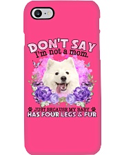 Samoyed-CS4086-Don't Say-V2 Phone Case tile