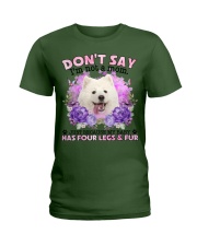 Samoyed-CS4086-Don't Say-V2 Ladies T-Shirt tile