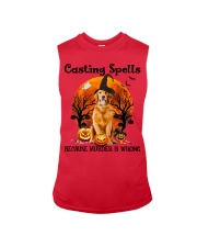 Golden Retriever-CS3431-Casting Spells Sleeveless Tee tile