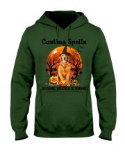 Golden Retriever-CS3431-Casting Spells Hooded Sweatshirt tile
