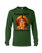 Golden Retriever-CS3431-Casting Spells Long Sleeve Tee tile
