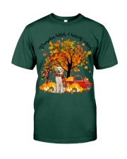 Labrador Retriever-CS3394-Pumpkin Kisses Premium Fit Mens Tee tile