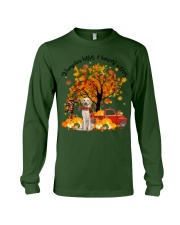 Labrador Retriever-CS3394-Pumpkin Kisses Long Sleeve Tee tile