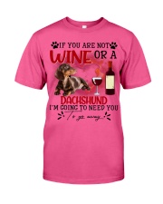 Dachshund 2-CS4110-To Need You Classic T-Shirt tile
