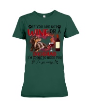 Dachshund 2-CS4110-To Need You Premium Fit Ladies Tee tile