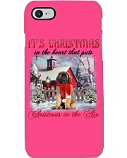 Leonberger-CS3767-It's Christmas Phone Case tile