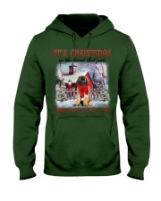 Leonberger-CS3767-It's Christmas Hooded Sweatshirt tile