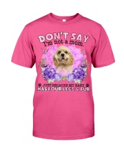American Cocker Spaniel-CS4086-Don't Say-V2 Classic T-Shirt tile