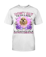 American Cocker Spaniel-CS4086-Don't Say-V2 Classic T-Shirt front