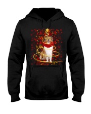 Rough Collie-CS3733-Christmas Dog-V20 Hooded Sweatshirt tile