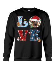 German Shepherd-CS3605-Love Christmas Crewneck Sweatshirt tile