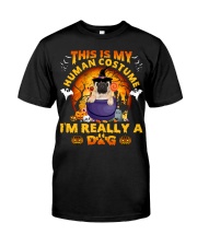 Pug-CS3531-Human Costume Classic T-Shirt front