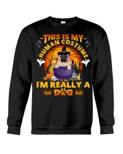 Pug-CS3531-Human Costume Crewneck Sweatshirt tile