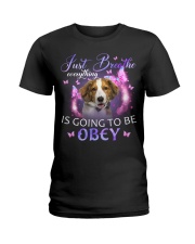Kooikerhondje-CS3533-Just Breathe-V2 Ladies T-Shirt tile