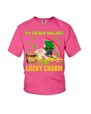 French Bulldog 1-CS4143-Lucky Charm-V2 Youth T-Shirt tile