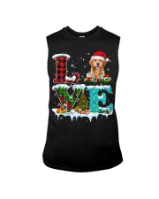 Golden Retriever-DN2314-Love Christmas-V2 Sleeveless Tee tile