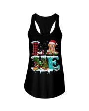 Golden Retriever-DN2314-Love Christmas-V2 Ladies Flowy Tank tile