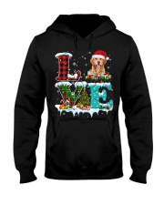 Golden Retriever-DN2314-Love Christmas-V2 Hooded Sweatshirt tile