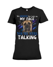 Bullmastiff-CS3069-Still Talking Premium Fit Ladies Tee tile