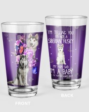 I'm Not A Siberian Husky Pint Glass tile
