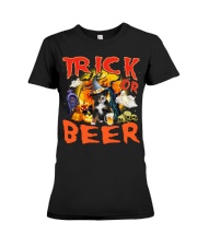 Bernese Mountain Dog 2-DN2153-Trick Or Beer Premium Fit Ladies Tee tile