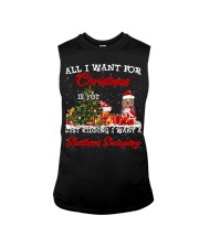 Shetland Sheepdog-CS3943-Christmas-V9 Sleeveless Tee tile