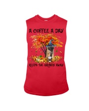 Leonberger -CS3366-Keeps The Grumpy Sleeveless Tee tile