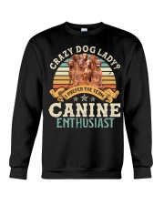 Vizsla-CS2593-Crazy Dog Lady Crewneck Sweatshirt tile