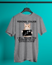 Personal Stalker Manx Cat Classic T-Shirt lifestyle-mens-crewneck-front-3
