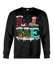 Irish Terrier-DN2314-Love Christmas-V2 Crewneck Sweatshirt tile