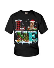 Irish Terrier-DN2314-Love Christmas-V2 Youth T-Shirt tile