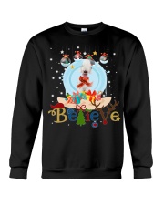 Bedlington Terrier-CS4082-Believe-V2 Crewneck Sweatshirt tile