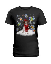 Drentse Patrijshond-DN2331-Christmas-V11 Ladies T-Shirt tile