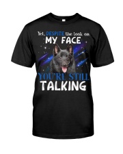 Schipperke-CS3069-Still Talking Classic T-Shirt front