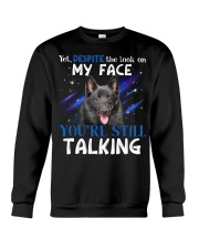 Schipperke-CS3069-Still Talking Crewneck Sweatshirt tile