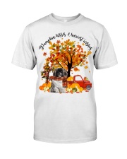 Pekingese-CS3394-Pumpkin Kisses Classic T-Shirt front
