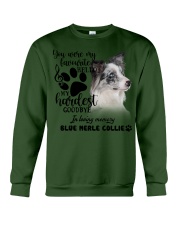 Blue Merle Collie-CS1389-My Hardest Crewneck Sweatshirt tile