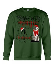 Australian Shepherd-CS3564-Believe In Crewneck Sweatshirt tile